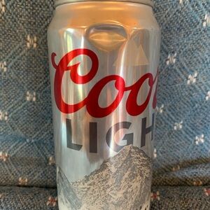 Candle- Coors Light Silver Can